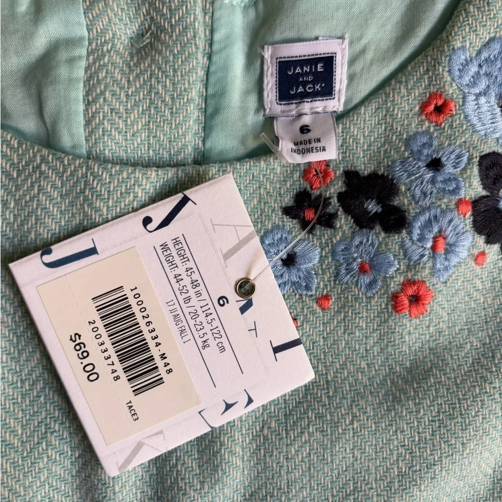JENIE AND JACK GIRL'S DRESS Size 6
